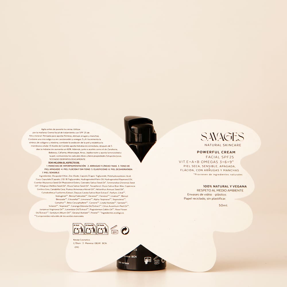 Powerful Cream Facial SPF25 Savages